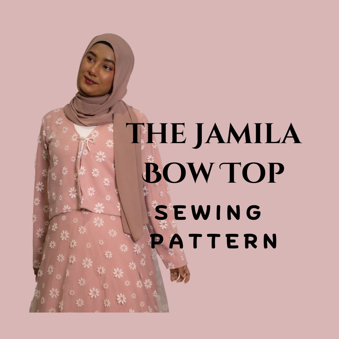 The Jamila Bow Top Sewing Pattern