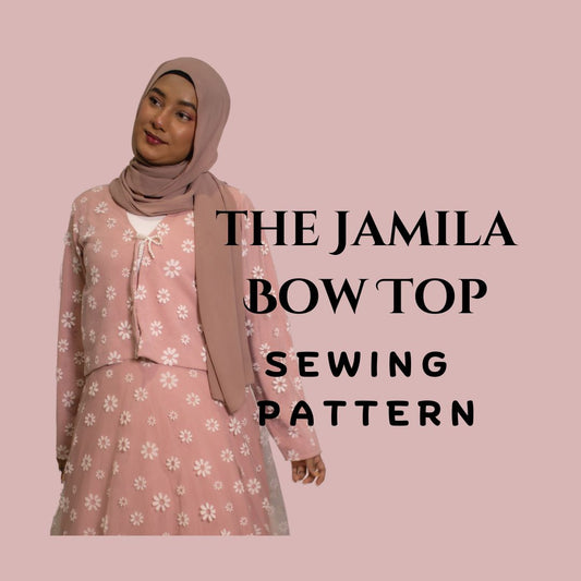 The Jamila Bow Top Sewing Pattern