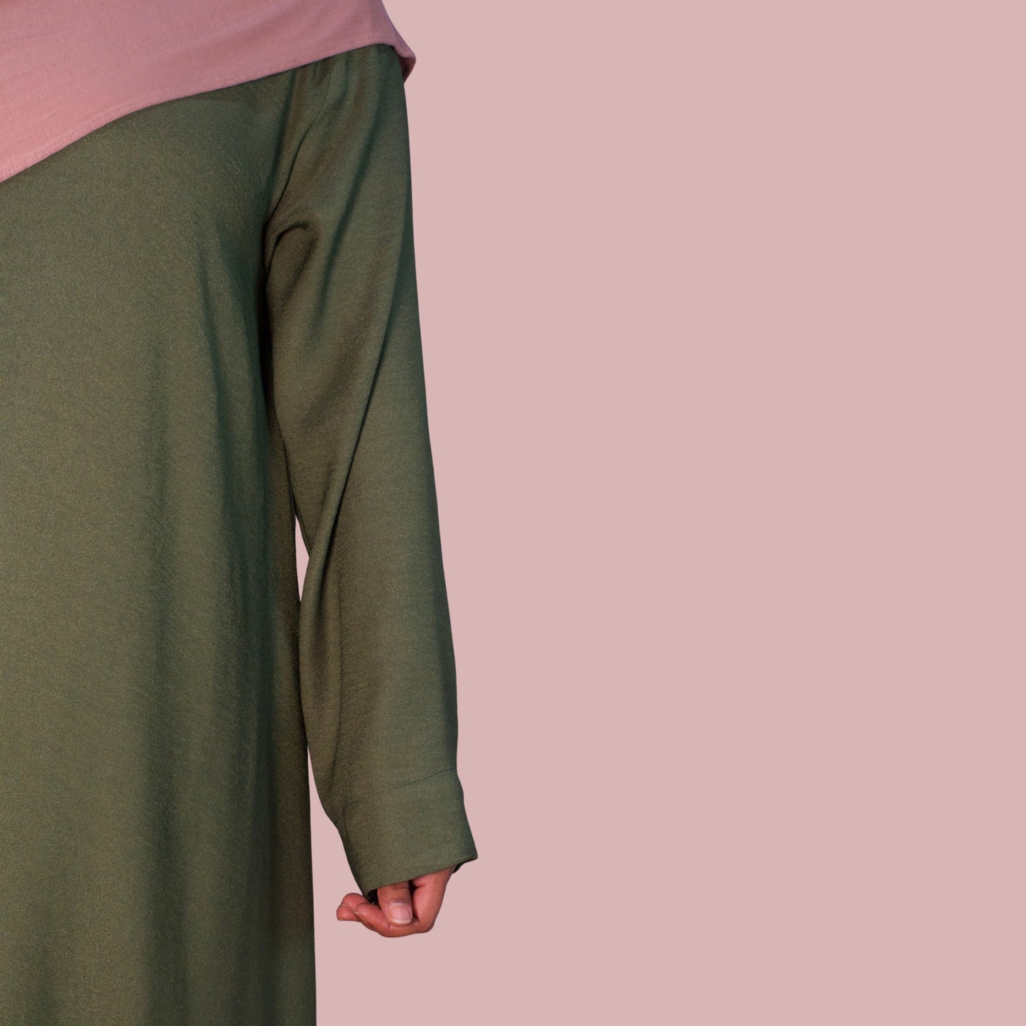 Basic Closed Abaya Sewing Pattern PDF