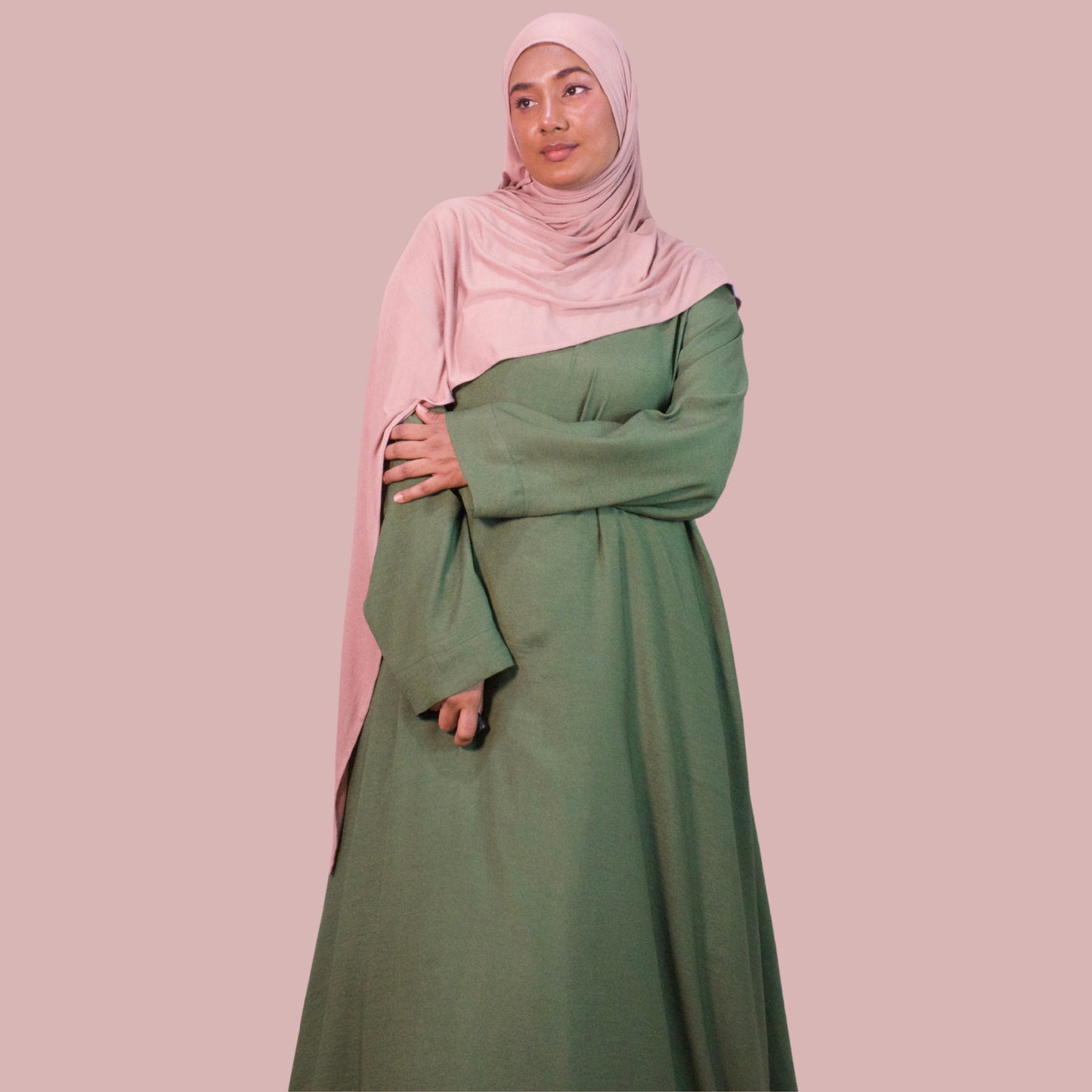Basic Closed Abaya Sewing Pattern PDF