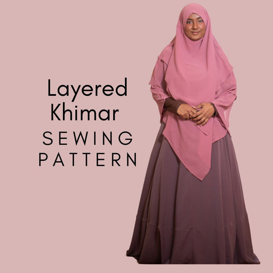 Layered Khimar Sewing Pattern